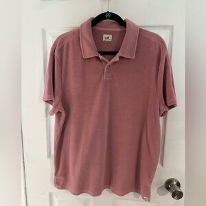 Fair Harbor Men’s Polo - Dusty Rose Pink